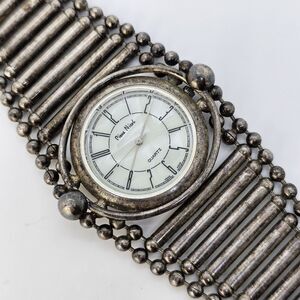 VTG Pierre Nicol Women's 52MM Gold Tone Watch 5.75-6.25" New Battery